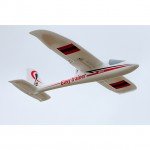 FMS Easy Trainer 1280 V2 RC Glider Plane with Radio System (Ready-to-Fly) - FMS051R-RED