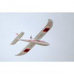 FMS Easy Trainer 1280 V2 RC Glider Plane with Radio System (Ready-to-Fly) - FMS051R-RED