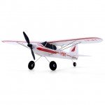 FMS 500mm PA-18 Super Cub Micro RC Plane with Transmitter (Ready-to-Fly) - FMS152R