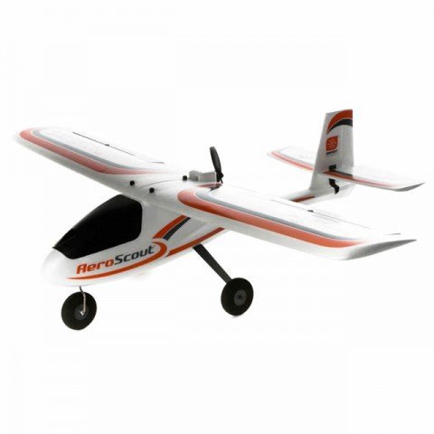 HobbyZone AeroScout S 1.1m Trainer Electric Airplane with SAFE Technology (Ready-to-Fly) - HBZ3800