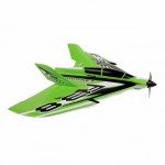 J Perkins F-38 Delta Racer 800mm Plug-N-Play Plane (Green) - JPDF1200G