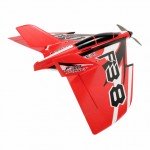 J Perkins F-38 Delta Racer 800mm Plug-N-Play Plane (Red) - JPDF1200R