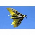 J Perkins F-38 Delta Racer 800mm Plug-N-Play Plane (Yellow) - JPDF1200Y