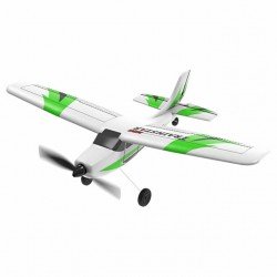 Volantex Trainstar Mini 3-Channel 400mm RC Plane with Gyro Ready-to-Fly (Green) - V761-1V2G