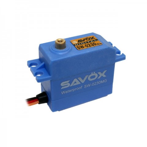 Savox Waterproof HV Metal Gear Digital Servo 8Kg 0.13S@7.4V - SAV-SW0230MG