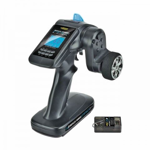 Carson Reflex Wheel Pro-3 LCD 3-Channel 2.4GHz Transmitter and Receiver - C500055