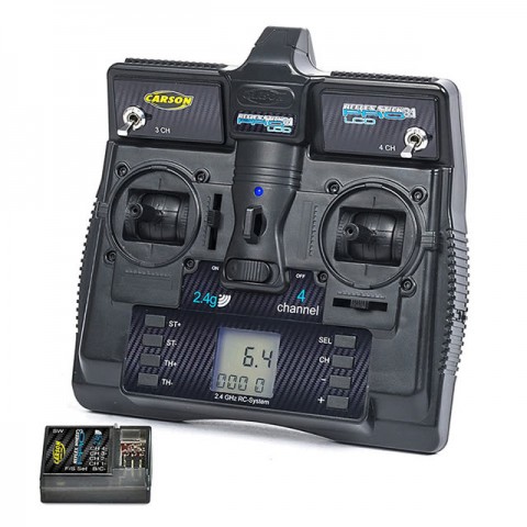 Carson Reflex Pro 3.1 RC Car Radio Control Tamiya Transmitter & Receiver Servo
