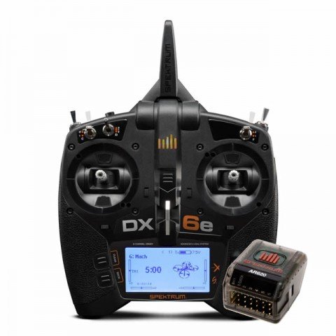 Spektrum DX6e 6-Channel Full Range DSMX Radio System with AR620 Receiver - SPM6655EU