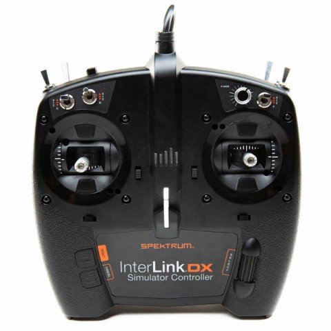Spektrum InterLink DX Controller with USB Plug for the RealFlight Simulator - SPMRFTX1