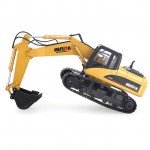 Huina 1/14th Scale RC Excavator with 2.4Ghz Radio System and Die Cast Bucket (Ready-to-Run) - CY1550