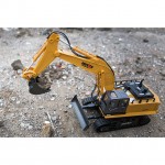 Huina 1/16 Scale RC Excavator with Die Cast Bucket and 2.4Ghz Radio System (Ready to Run) - CY1510