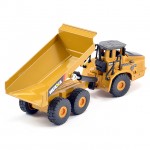 Huina 1/50 Diecast 6-Wheel Dump Truck Static Diecast Model - CY1712