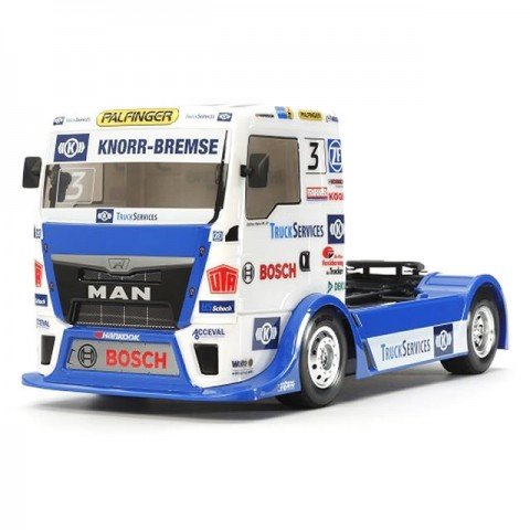 Tamiya Team Hahn MAN TGS TT-01E 1/14 Racing Truck (Unassembled Kit) - 58632