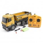 Huina 1/14 Radio Controlled Tipper Dump Truck with Die Cast Metal Parts - CY1573