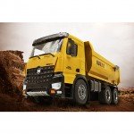 Huina 1/14 10-Channel Radio Controlled Tipper Dump Truck with Full Die Cast Cab and Dump Bed - CY1582