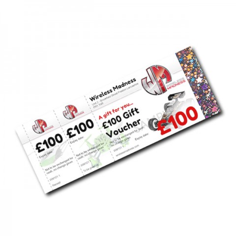 Wireless Madness Gift Vouchers (4) - £100 Value