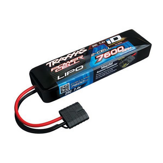 Batterie LiPo Traxxas 2S 5800mAh 7.4V 25C - Pour Modèles Radiocommandés - Connecteur Traxxas ID