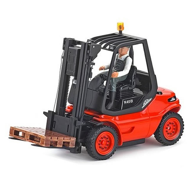 Carson 1/14 Linde H40D Forklift Truck with 2.4Ghz Radio System